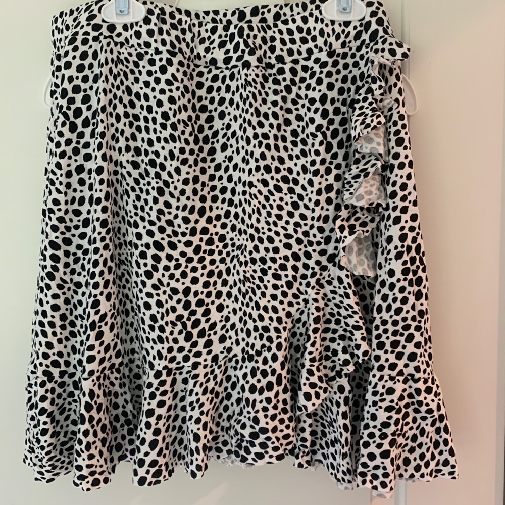 Dalmatian spot skirt!